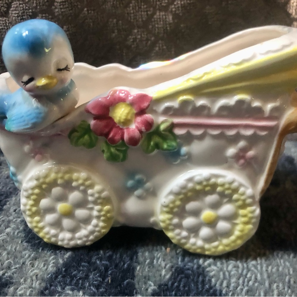 Vintage Anthropomorphic planters/baby decor. RELPO, PARMA Japan - Picture 7 of 16